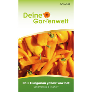 Chili Hungaria yellow wax hot